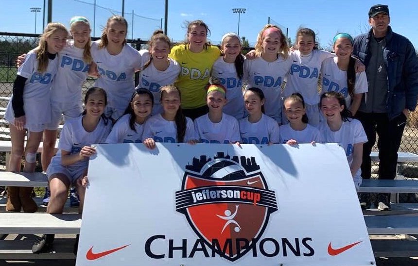 PDA ECNL 06 Blue Wolves begin spring with Jefferson Cup title run